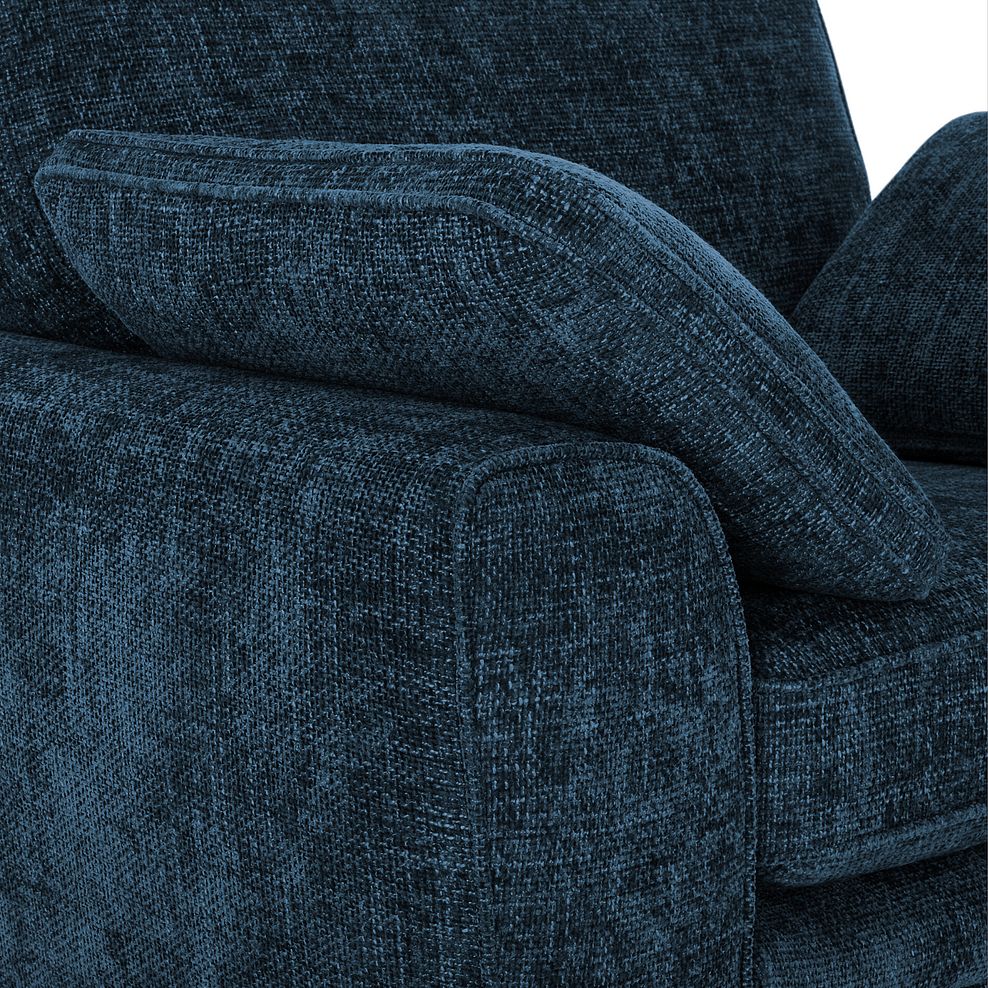 Melbourne Armchair in Enzo Marine Fabric 6
