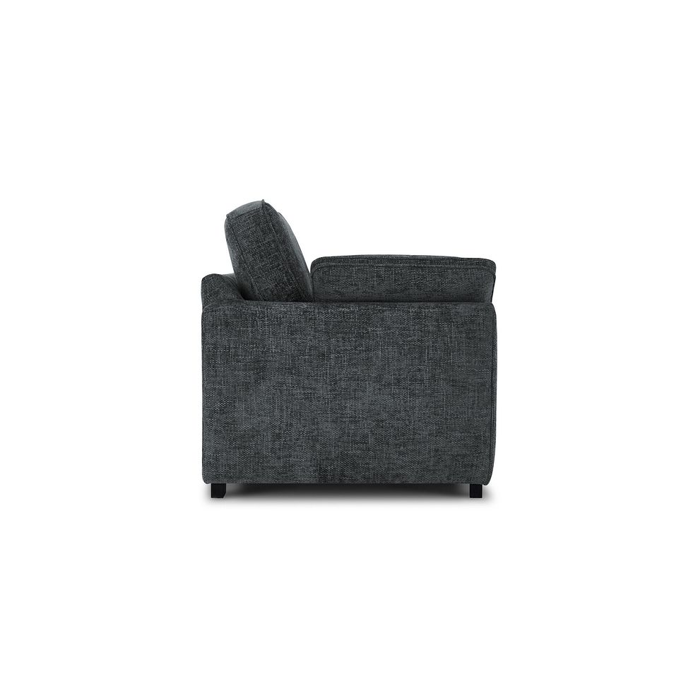 Melbourne Armchair in Enzo Slate Fabric 6