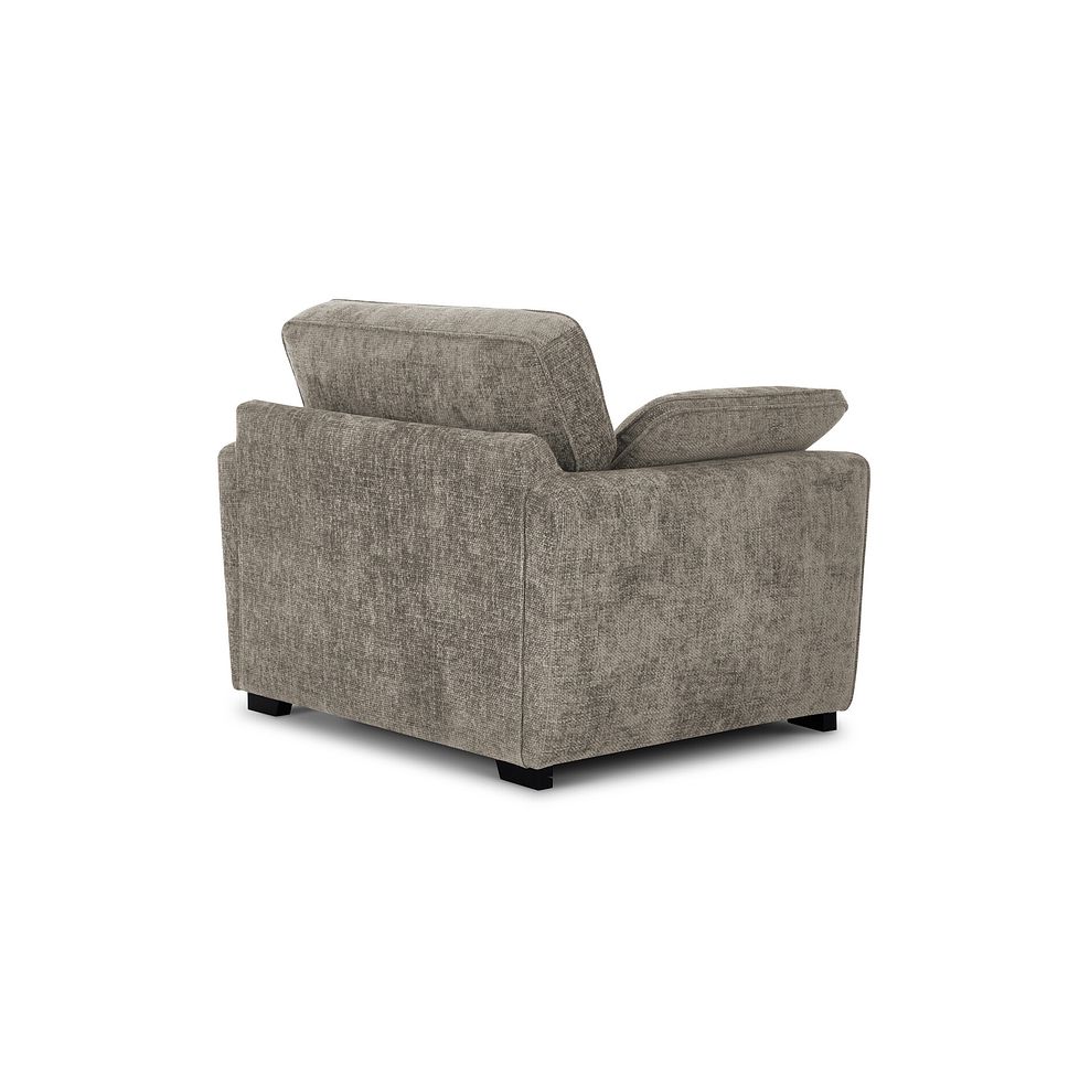 Melbourne Armchair in Enzo Stone Fabric Thumbnail 3