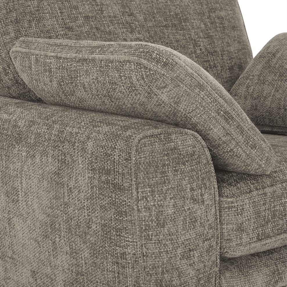 Melbourne Armchair in Enzo Stone Fabric 6