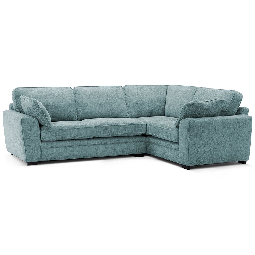 Melbourne Left Hand Corner Sofa in Enzo Duck Egg Fabric 2