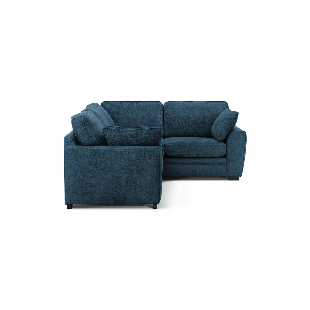 Melbourne Left Hand Corner Sofa in Enzo Marine Fabric 4