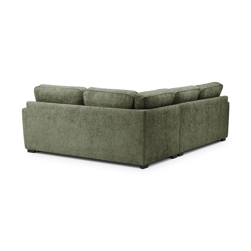 Melbourne Left Hand Corner Sofa in Enzo Olive Fabric 3