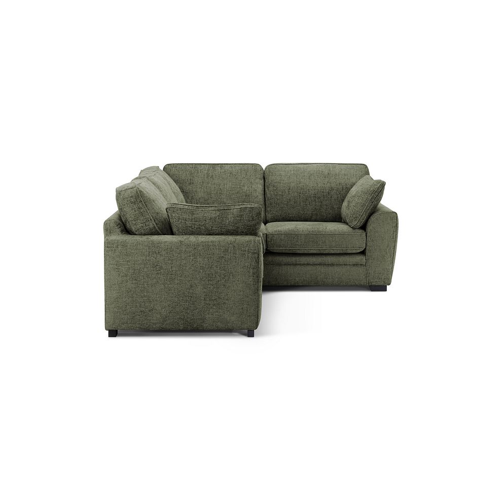Melbourne Left Hand Corner Sofa in Enzo Olive Fabric 4