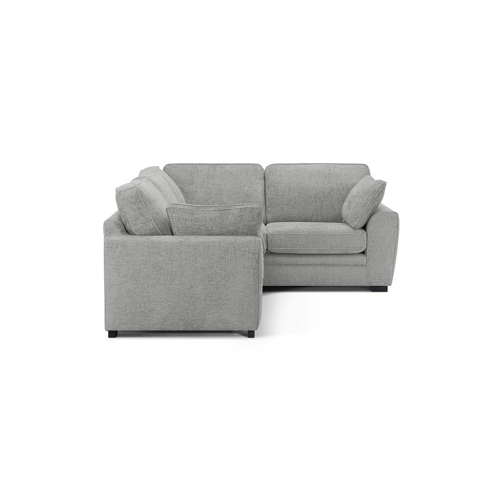 Melbourne Left Hand Corner Sofa in Enzo Silver Fabric 3