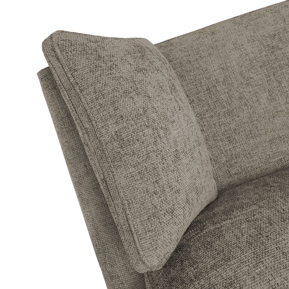 Melbourne Left Hand Corner Sofa in Enzo Stone Fabric 8