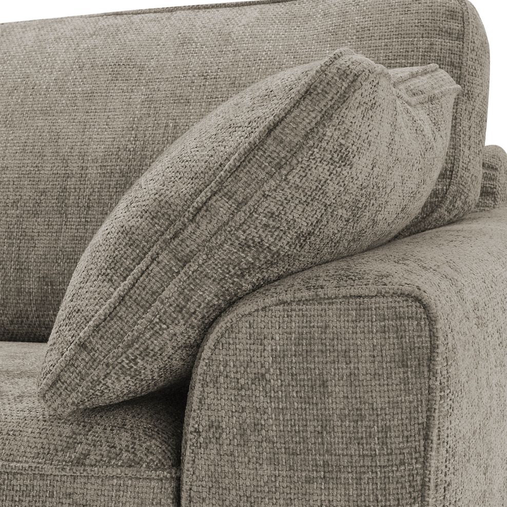 Melbourne Left Hand Corner Sofa in Enzo Stone Fabric 9