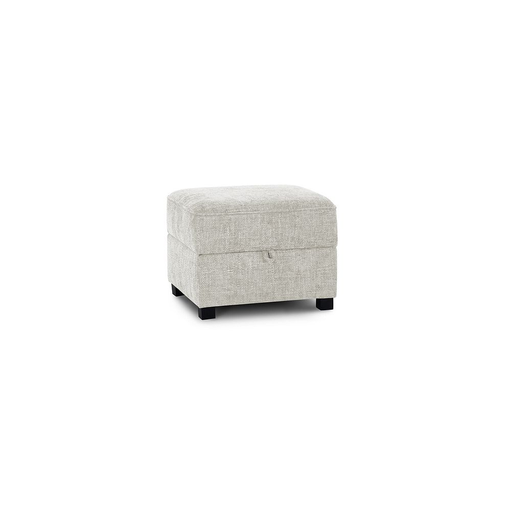 Melbourne Storage Footstool in Enzo Cream Fabric 2