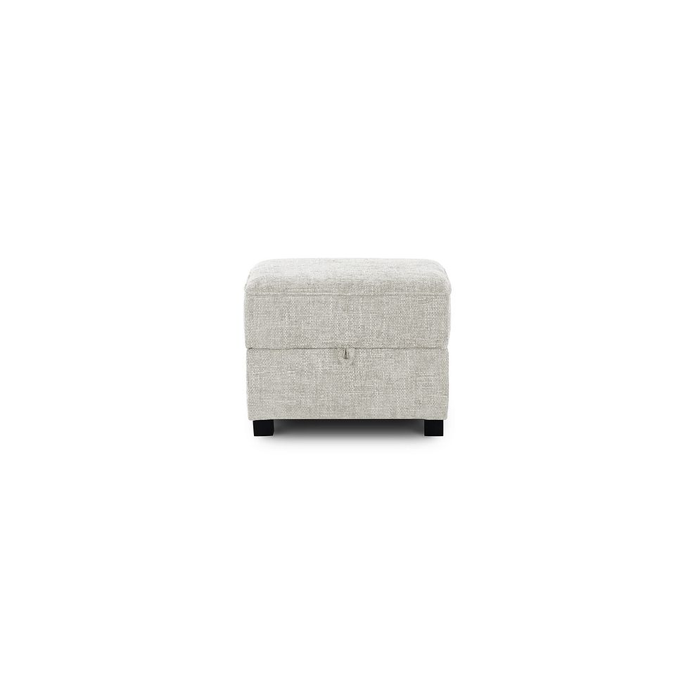 Melbourne Storage Footstool in Enzo Cream Fabric 3