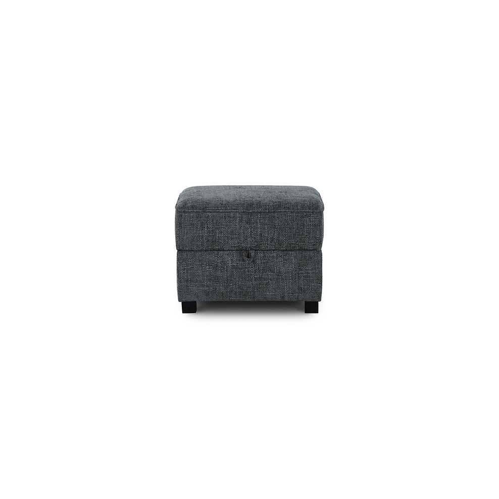 Melbourne Storage Footstool in Enzo Slate Fabric 5