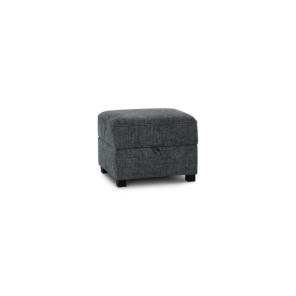 Melbourne Storage Footstool in Enzo Slate Fabric 3