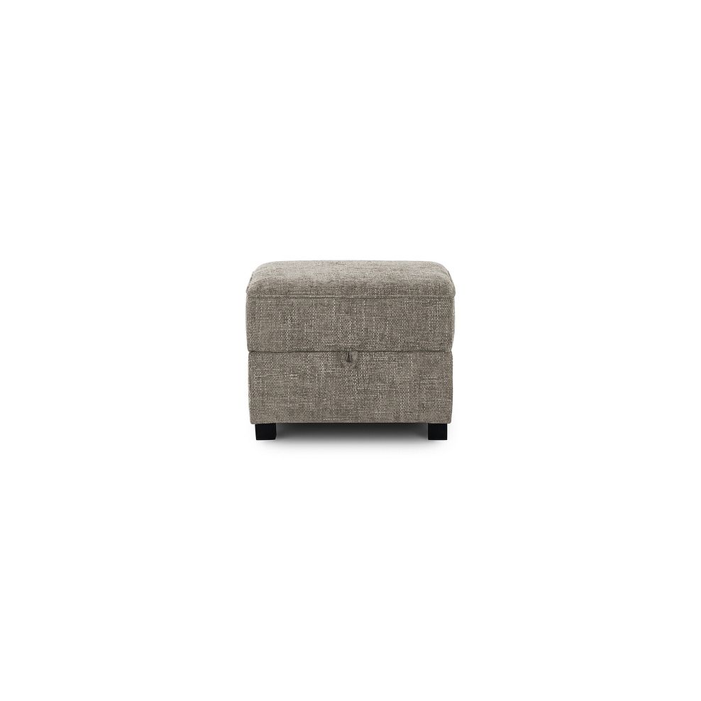 Melbourne Storage Footstool in Enzo Stone Fabric Thumbnail 3