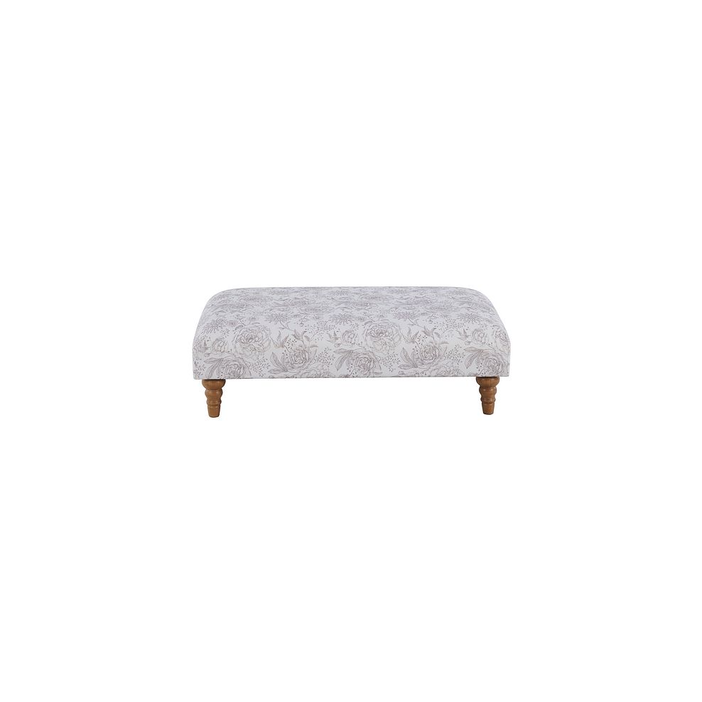 Bramble Country Style Footstool in Melrose Mink Thumbnail 2
