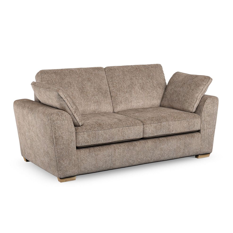 Melton 2 Seater Sofa in Tilda Caramel Fabric 1