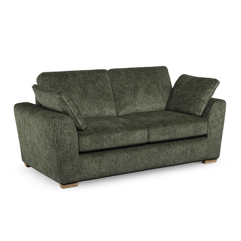 Melton 2 Seater Sofa in Tilda Emerald Fabric 1