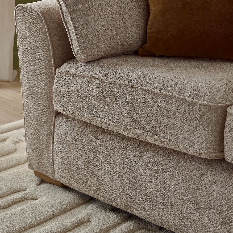 Melton 2 Seater Sofa in  Tilda Latte Fabric 5