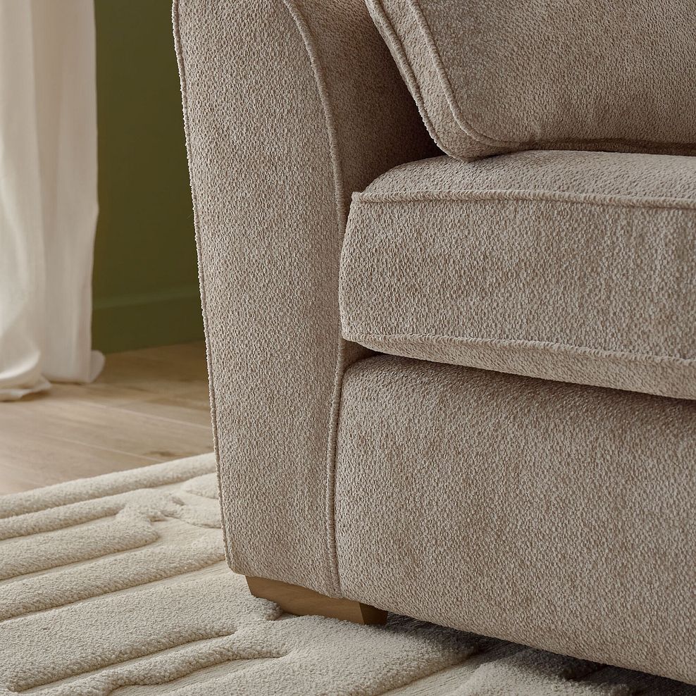 Melton 2 Seater Sofa in  Tilda Latte Fabric 6