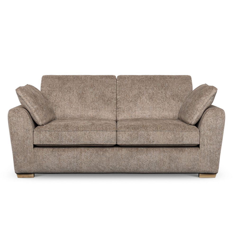 Melton 3 Seater Sofa in Tilda Caramel Fabric 2