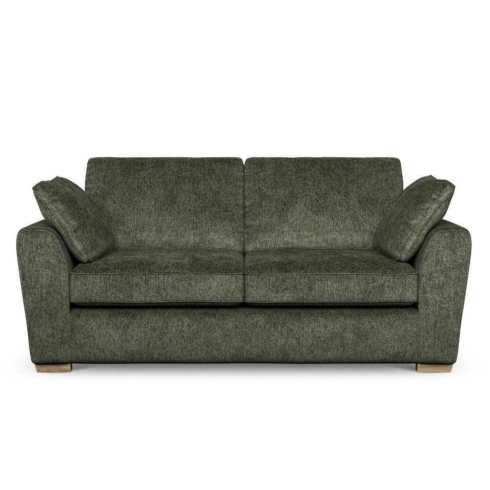 Melton 3 Seater Sofa in Tilda Emerald Fabric 2
