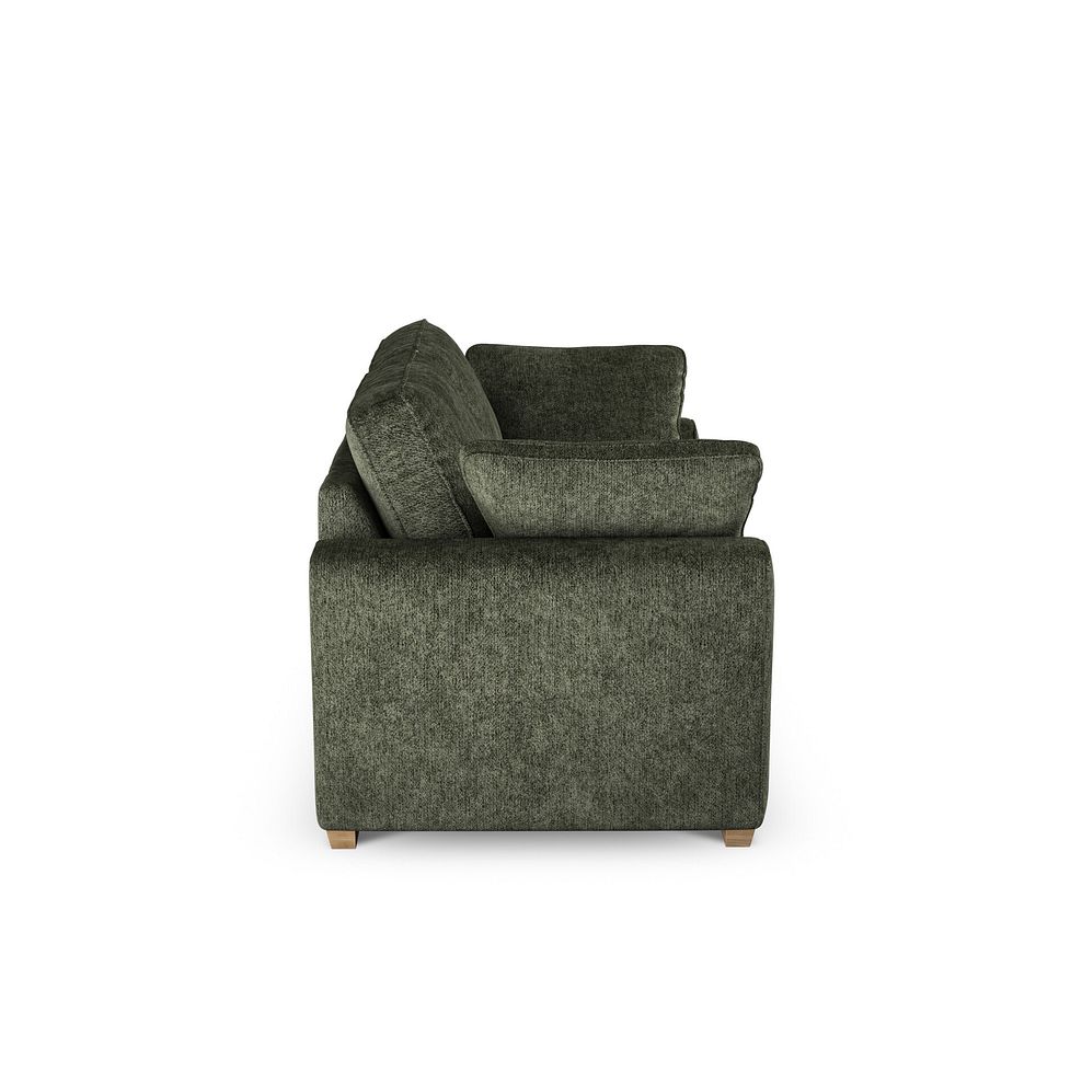 Melton 3 Seater Sofa in Tilda Emerald Fabric 3