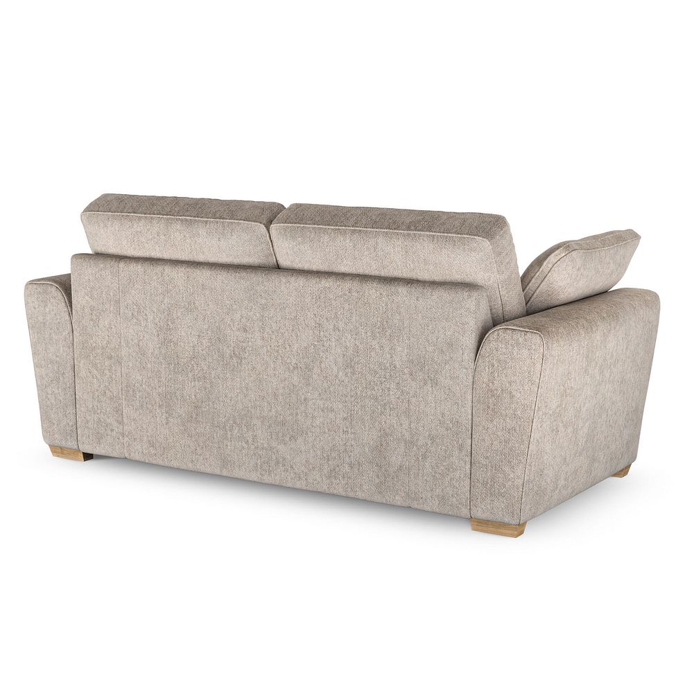 Melton 3 Seater Sofa in Tilda Latte Fabric 4