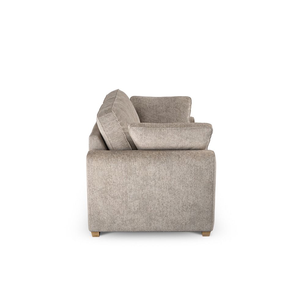 Melton 3 Seater Sofa in Tilda Latte Fabric 3