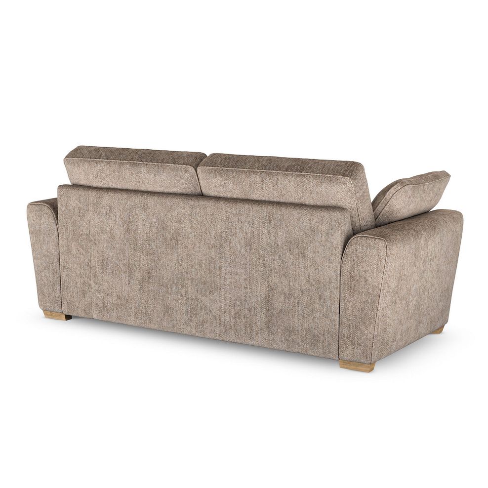 Melton 4 Seater Sofa in Tilda Caramel Fabric 4