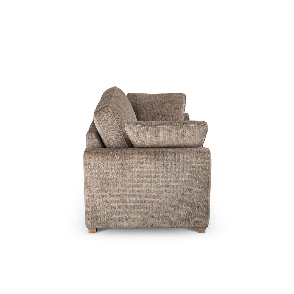 Melton 4 Seater Sofa in Tilda Caramel Fabric 3