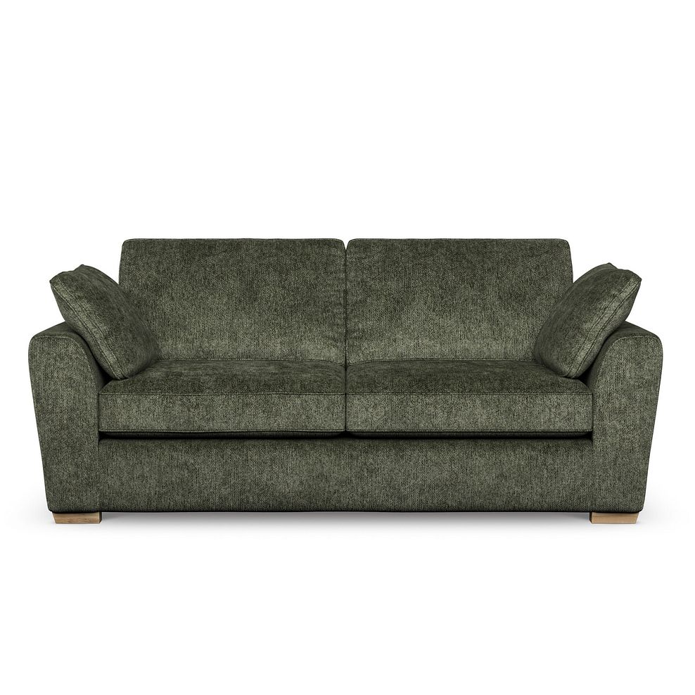 Melton 4 Seater Sofa in Tilda Emerald Fabric 2