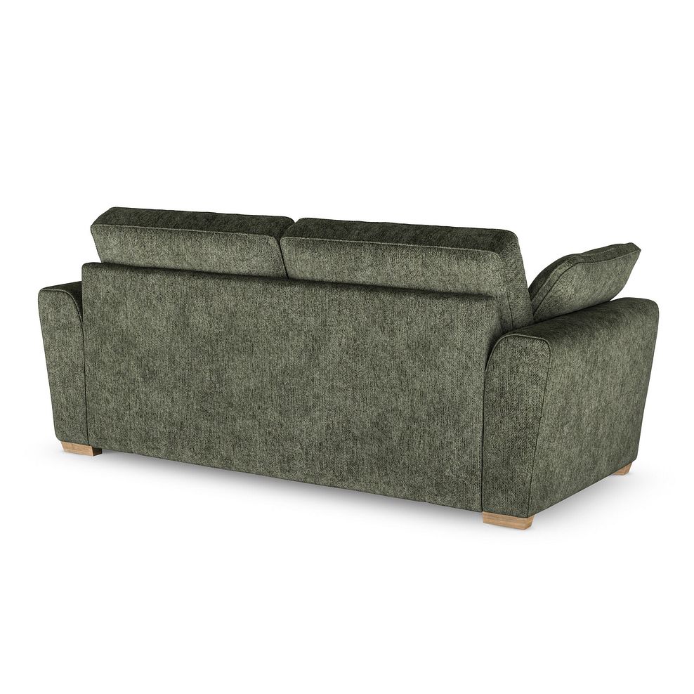 Melton 4 Seater Sofa in Tilda Emerald Fabric 4