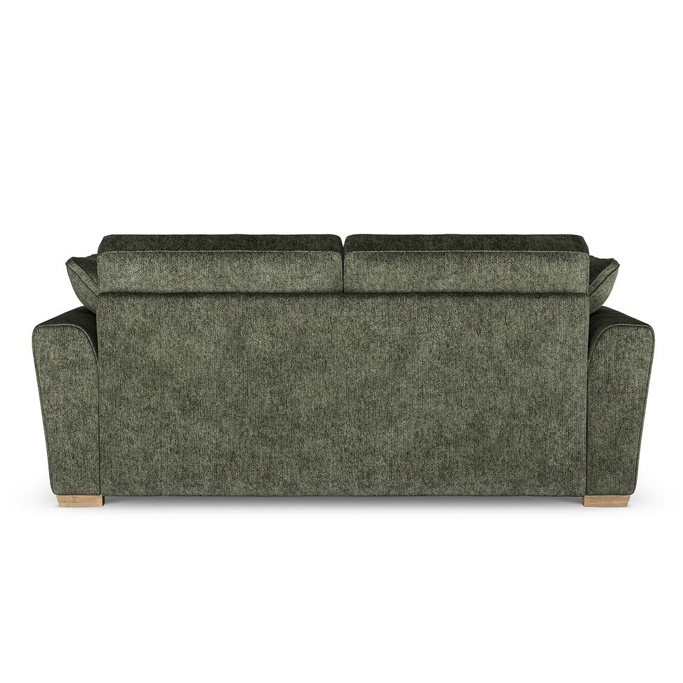Melton 4 Seater Sofa in Tilda Emerald Fabric 5