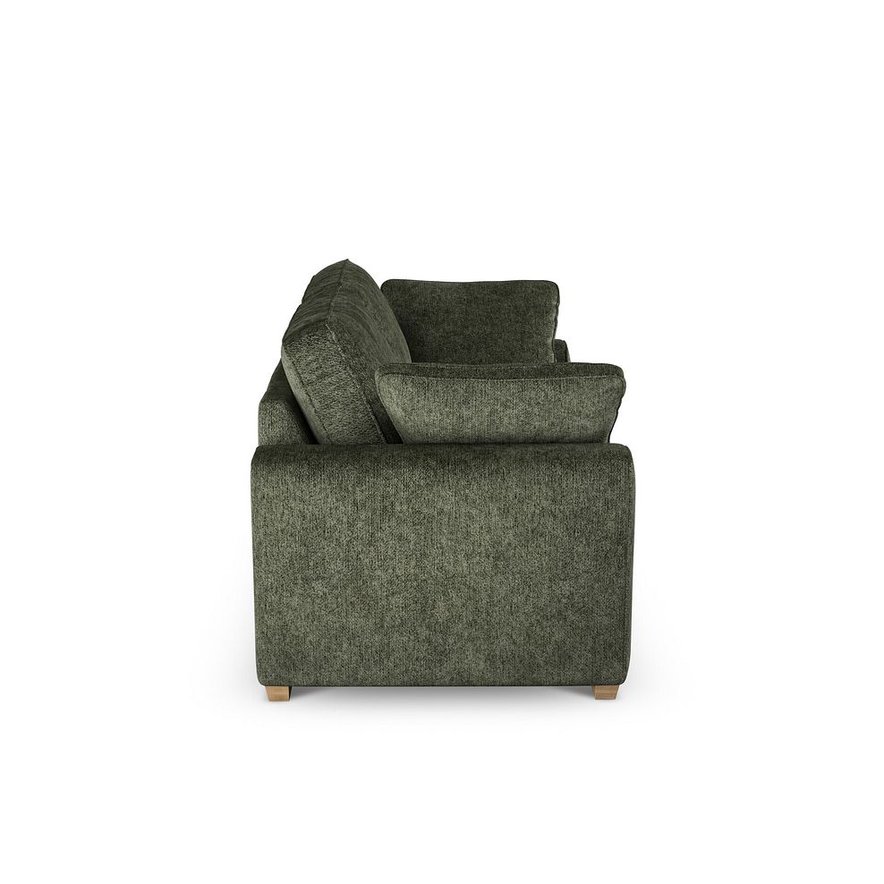 Melton 4 Seater Sofa in Tilda Emerald Fabric 3
