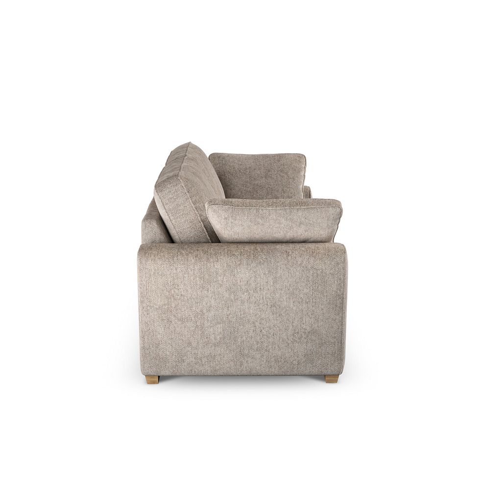 Melton 4 Seater Sofa in  Tilda Latte Fabric 3