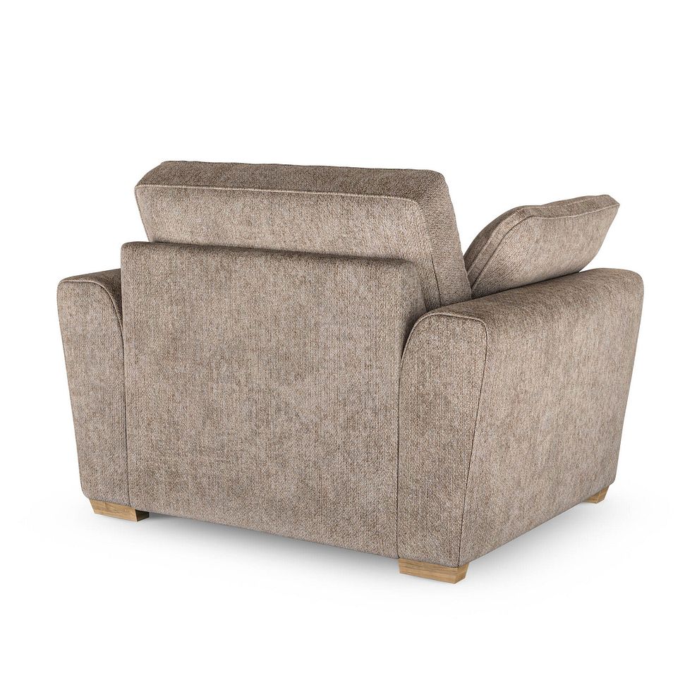 Melton Armchair in Tilda Caramel Fabric 4