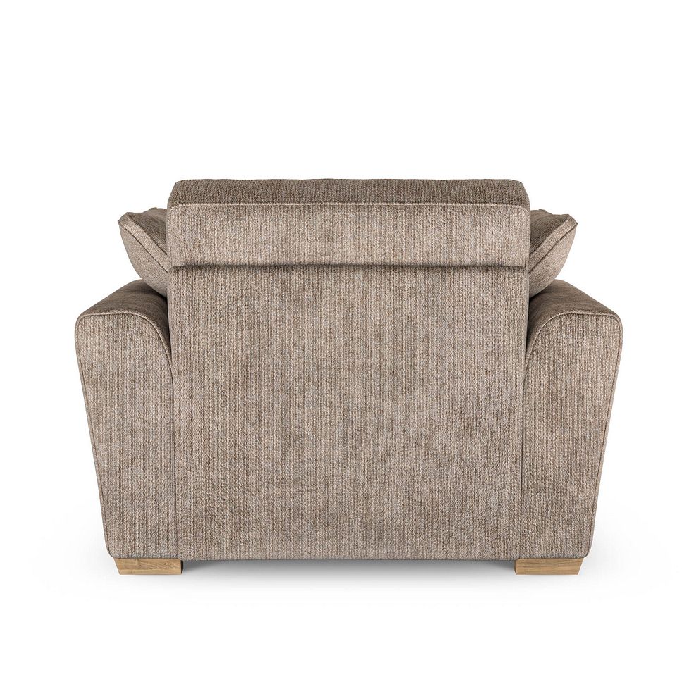 Melton Armchair in Tilda Caramel Fabric 5