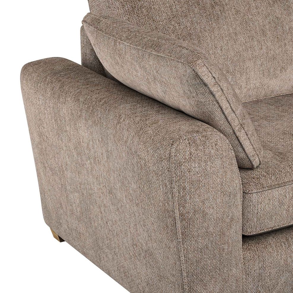 Melton Armchair in Tilda Caramel Fabric 6