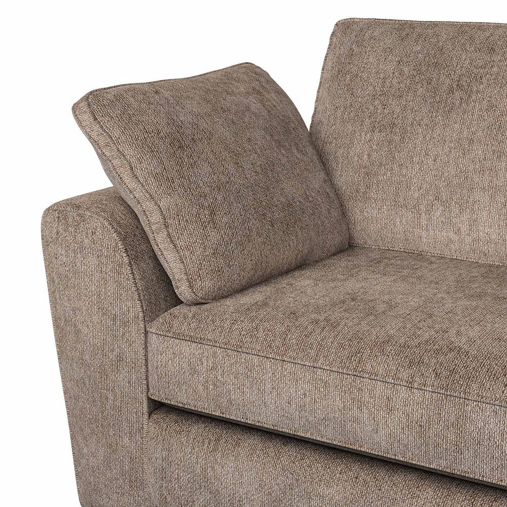 Melton Armchair in Tilda Caramel Fabric 7