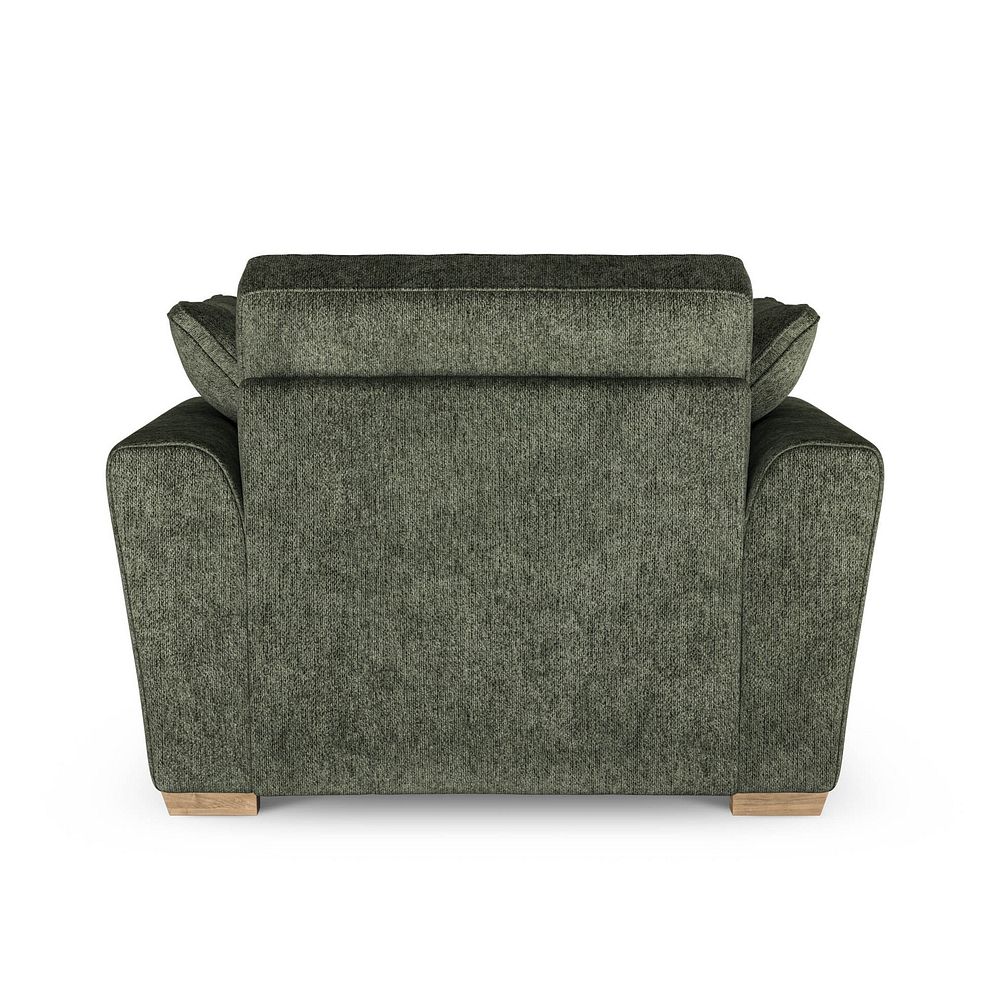 Melton Armchair in Tilda Emerald Fabric 5
