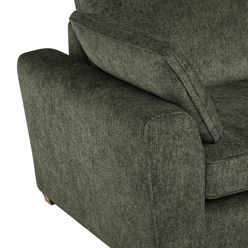 Melton Armchair in Tilda Emerald Fabric 6