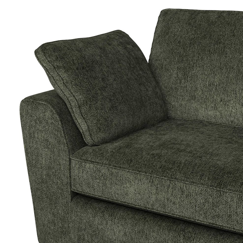 Melton Armchair in Tilda Emerald Fabric 7