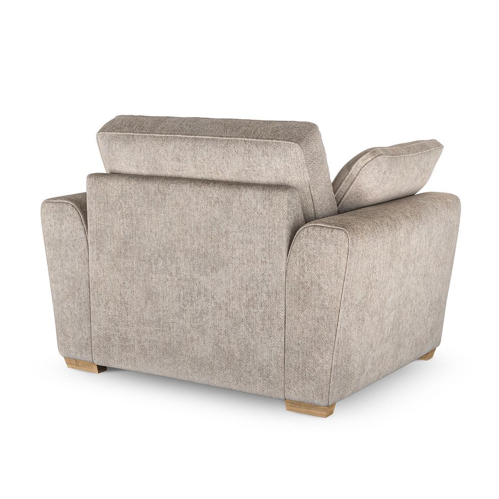 Melton Armchair in  Tilda Latte Fabric 4