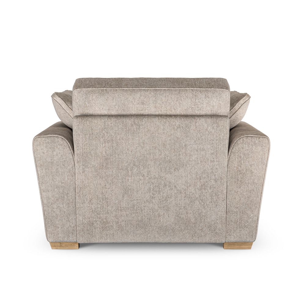 Melton Armchair in  Tilda Latte Fabric 5