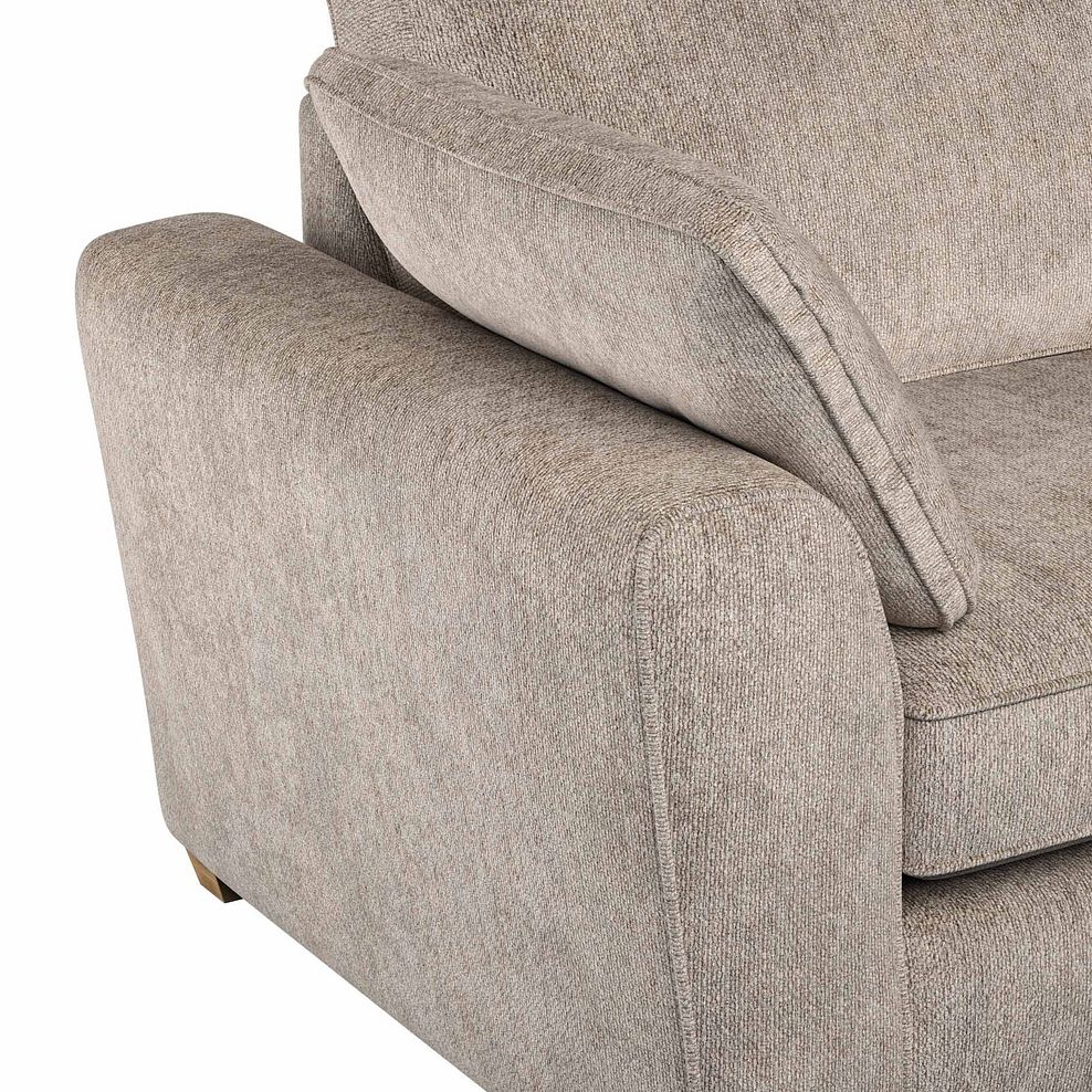 Melton Armchair in  Tilda Latte Fabric 6