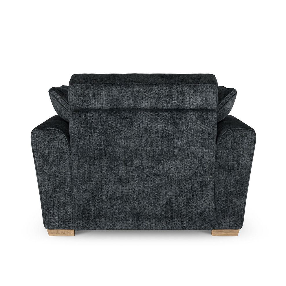 Melton Armchair in Tilda Midnight Fabric 5