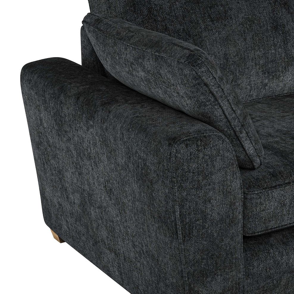 Melton Armchair in Tilda Midnight Fabric 6