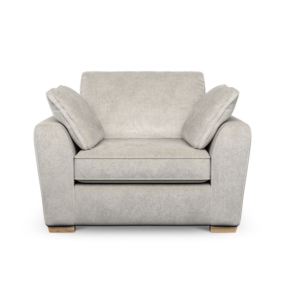 Melton Armchair in Tilda Natural Fabric 2