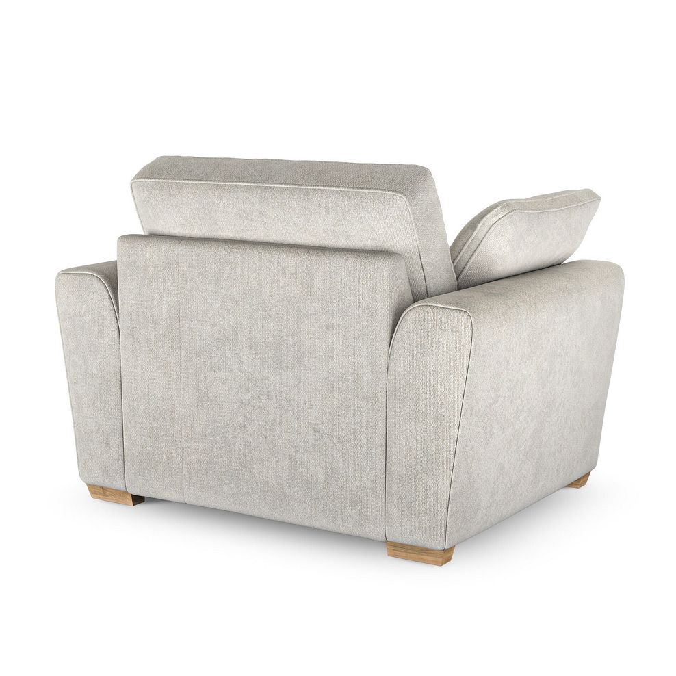 Melton Armchair in Tilda Natural Fabric 4