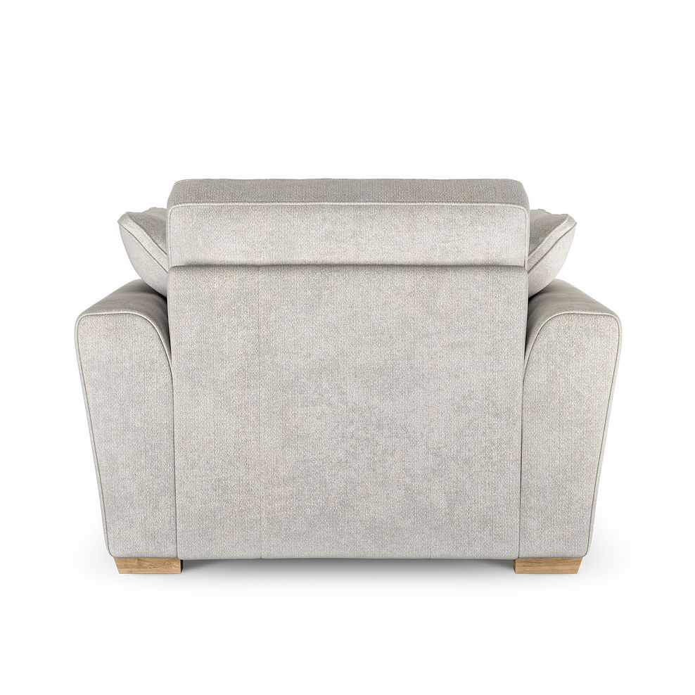 Melton Armchair in Tilda Natural Fabric 5