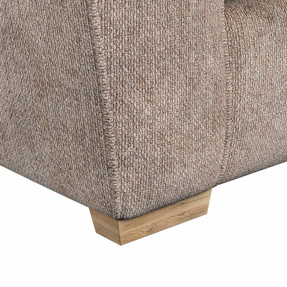 Melton Left Hand Corner Sofa in Tilda Caramel Fabric 10