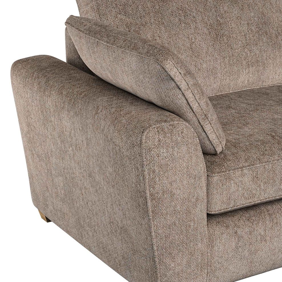 Melton Left Hand Corner Sofa in Tilda Caramel Fabric 6